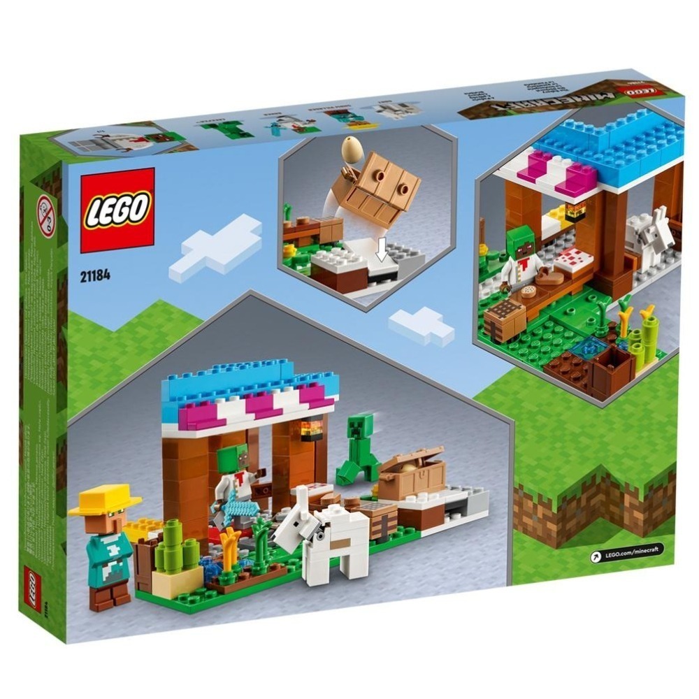 ［想樂］全新 樂高 LEGO 21184 Minecraft 麵包店-細節圖2