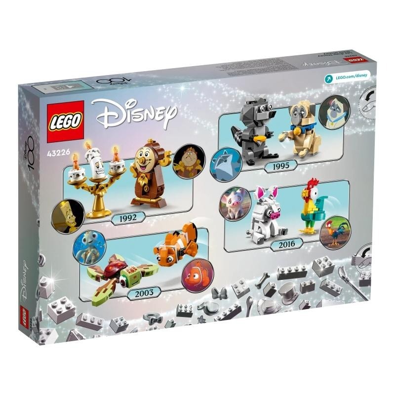 ［想樂］全新 樂高 LEGO 43226 Disney 迪士尼 迪士尼經典搭檔-細節圖2