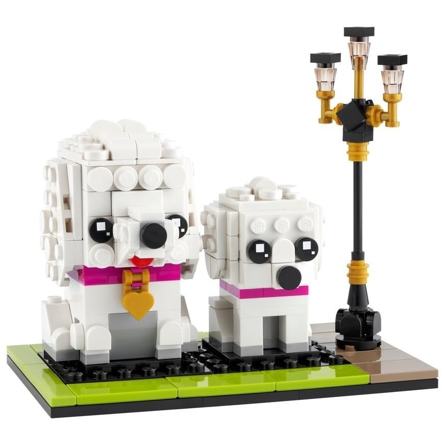 ［想樂］全新 樂高 Lego 40546 Brickheadz 貴賓狗-細節圖3