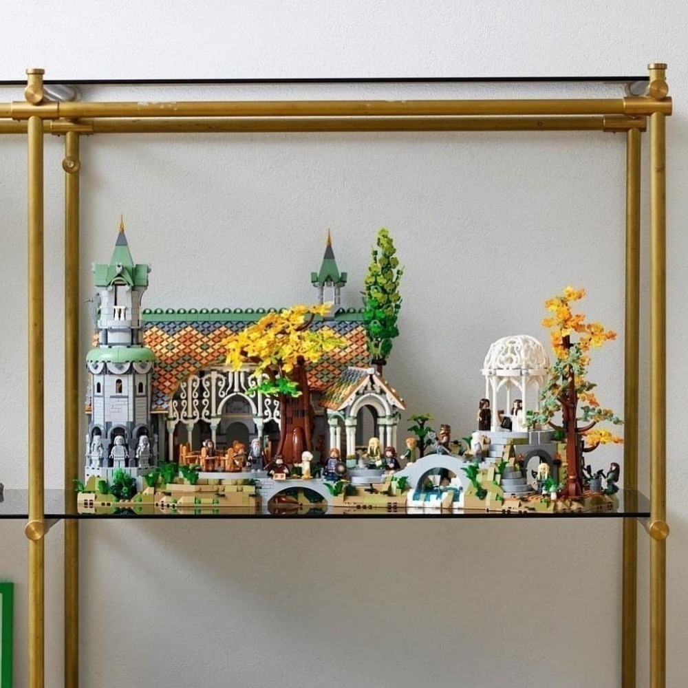 ［想樂］全新 樂高 LEGO 10316 Icons 魔戒 瑞文戴爾 RIVENDELL (原箱寄出)-細節圖5