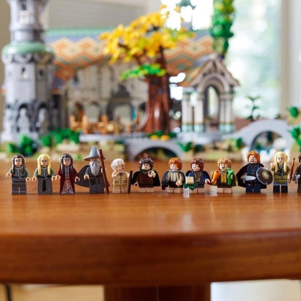 ［想樂］全新 樂高 LEGO 10316 Icons 魔戒 瑞文戴爾 RIVENDELL (原箱寄出)-細節圖6