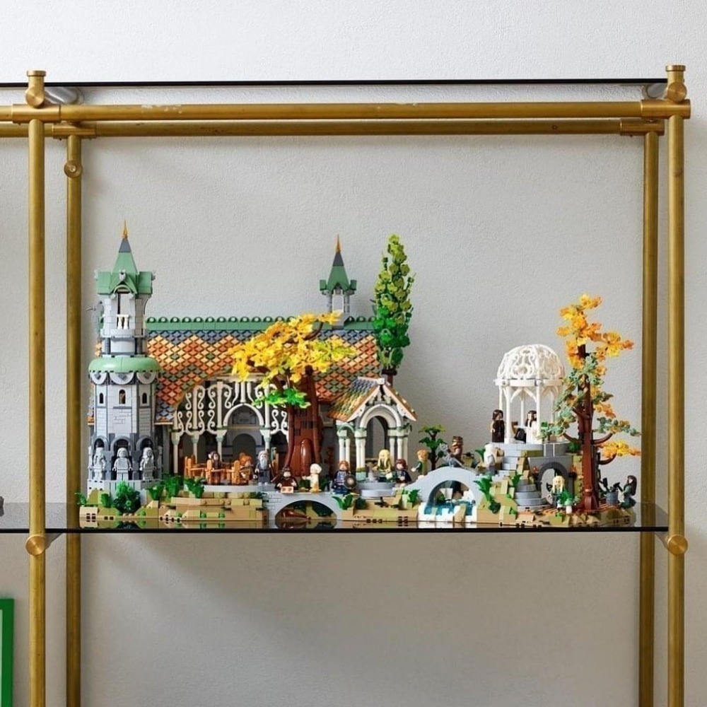 ［想樂］全新 樂高 LEGO 10316 Icons 魔戒 瑞文戴爾 RIVENDELL (原箱寄出)-細節圖5