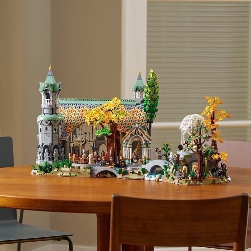 ［想樂］全新 樂高 LEGO 10316 Icons 魔戒 瑞文戴爾 RIVENDELL (原箱寄出)-細節圖7