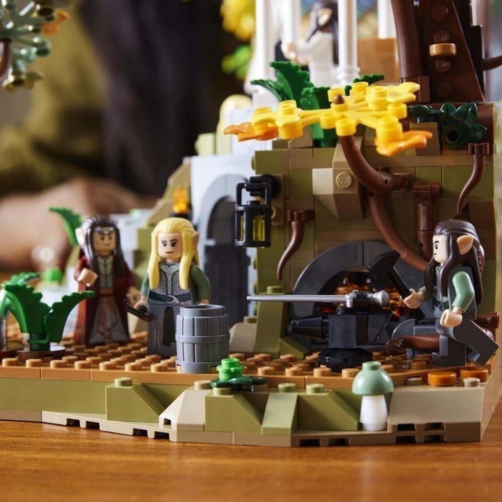 ［想樂］全新 樂高 LEGO 10316 Icons 魔戒 瑞文戴爾 RIVENDELL (原箱寄出)-細節圖8