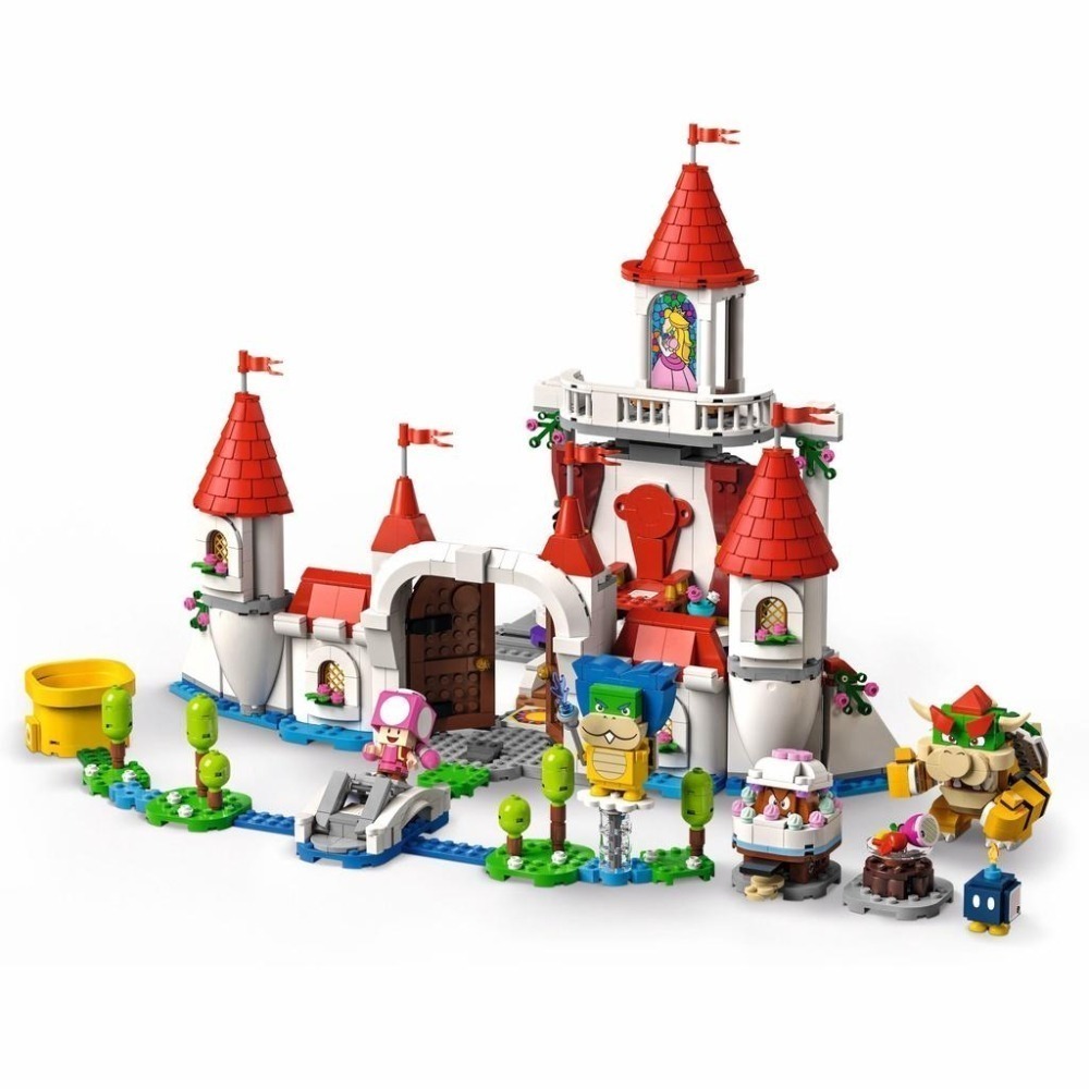 ［想樂］全新 樂高 Lego 71408 Super Mario 瑪利歐 碧姬公主城堡 (盒損)-細節圖3