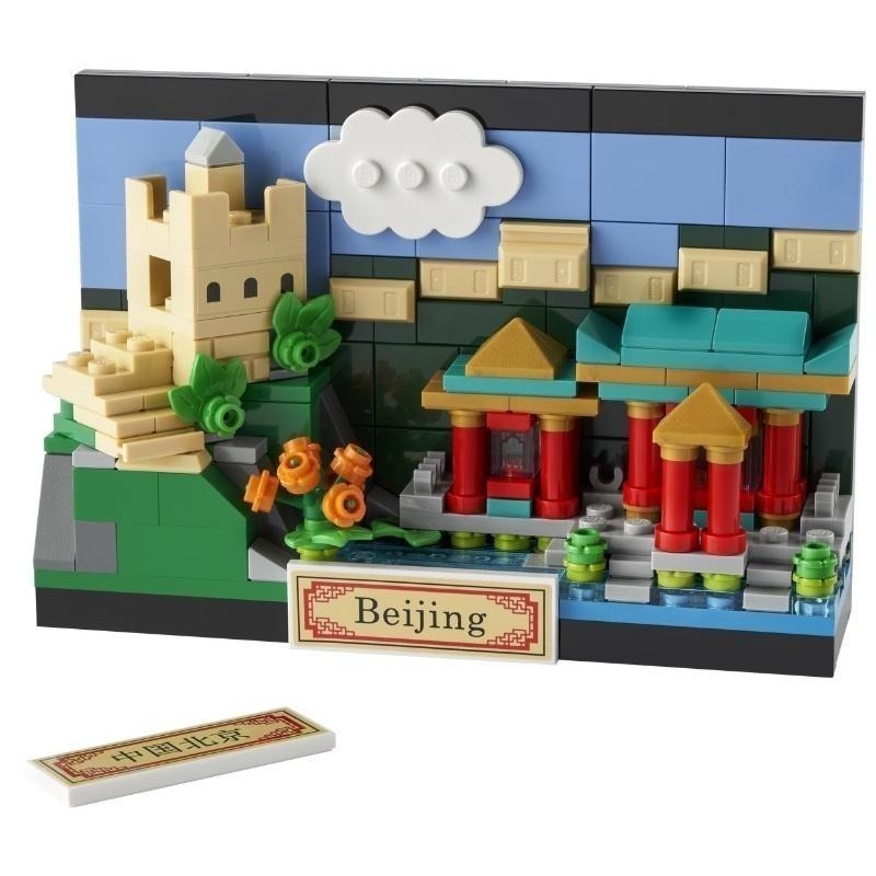 ［想樂］全新 樂高 LEGO 40654 CREATOR 北京 明信片-細節圖3