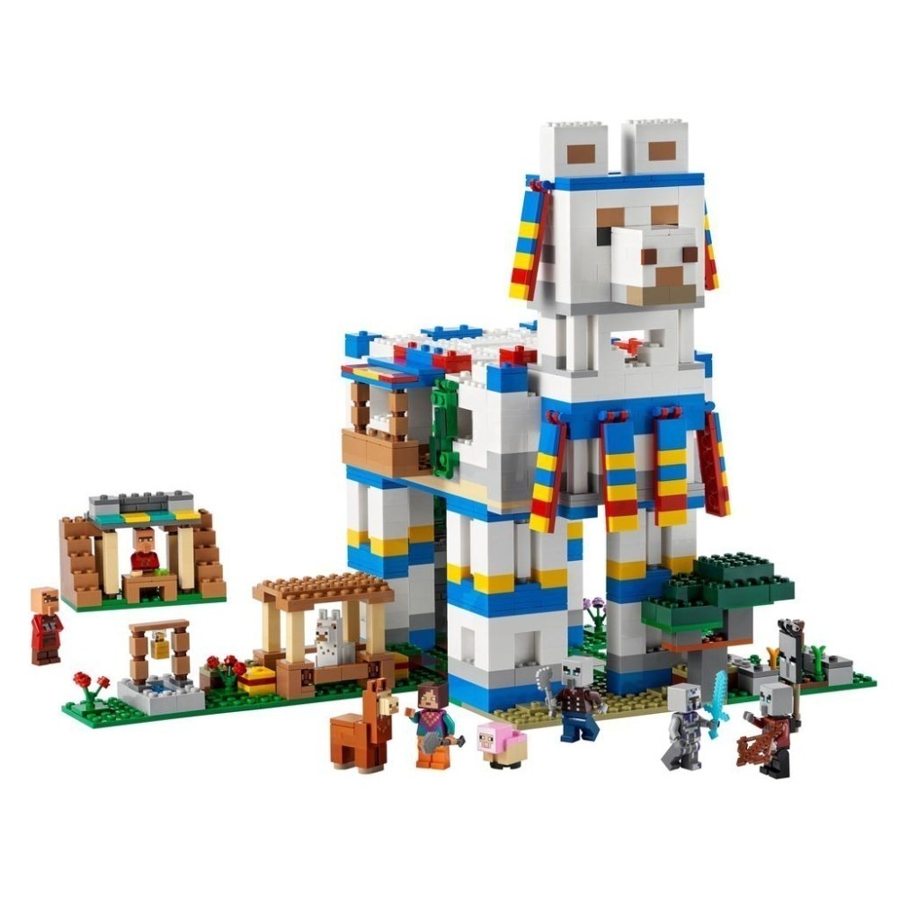 ［想樂］全新 樂高 LEGO 21188 Minecraft 駱馬村-細節圖3