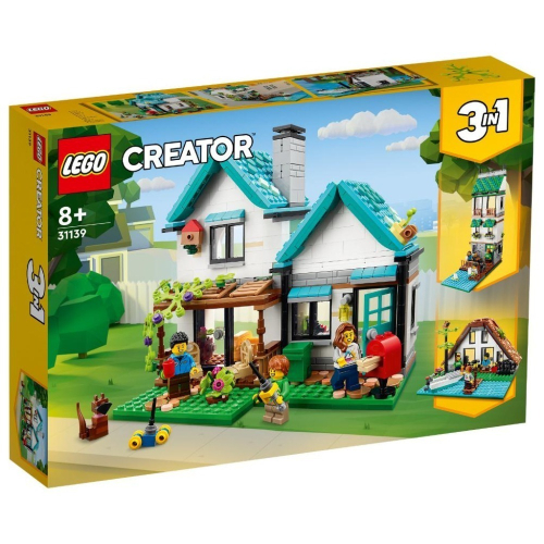 ［想樂］全新 樂高 LEGO 31139 Creator 三合一 溫馨小屋 Cozy House