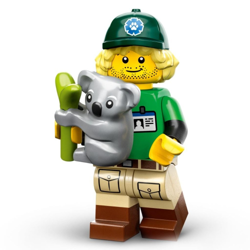 ［想樂］『人偶』全新 樂高 LEGO 71037 8 第24代人偶包 自然環境保護主義者 無尾熊