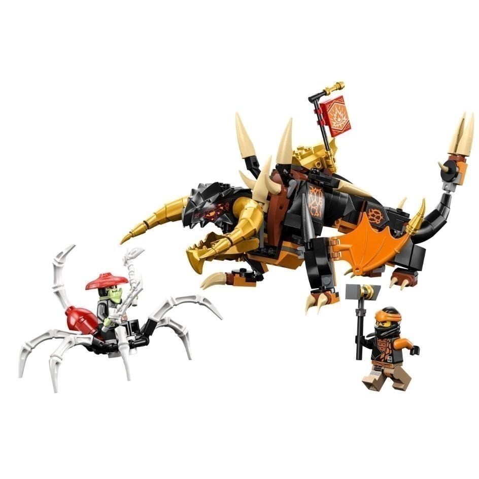 ［想樂］全新 樂高 LEGO 71782 Ninjago 旋風忍者 阿剛的土龍-進化版-細節圖3