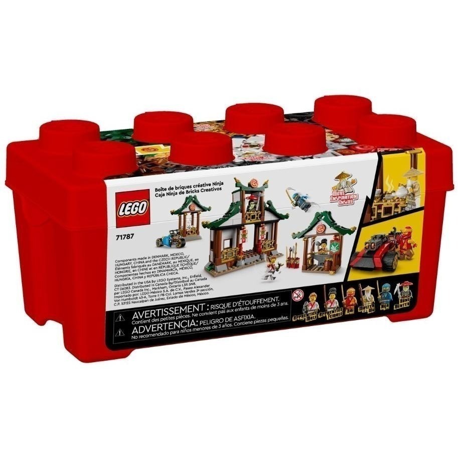 ［想樂］全新 樂高 LEGO 71787 Ninjago 旋風忍者 創意忍者積木盒-細節圖2