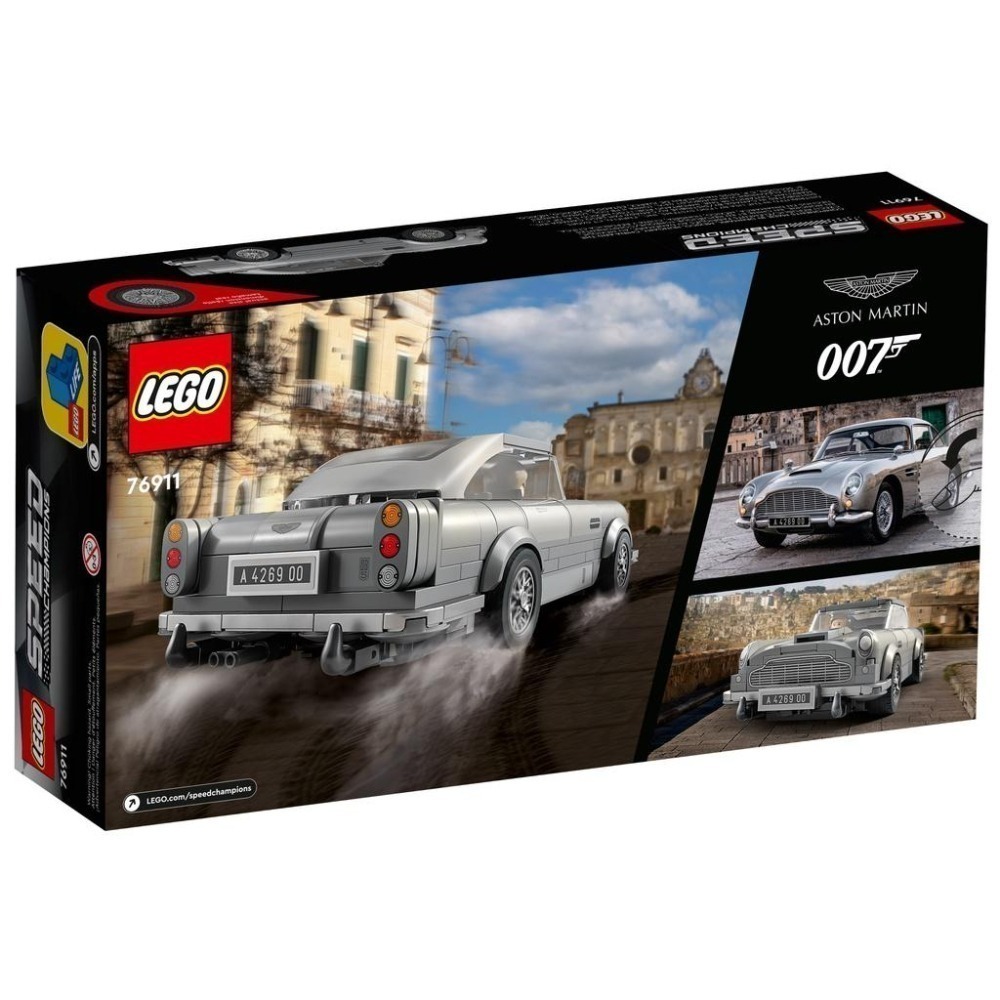 ［想樂］全新 樂高 Lego 76911 Speed Champions 賽車 007 奧斯頓·馬丁 DB5-細節圖2