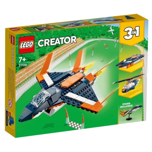 ［想樂］全新 樂高 Lego 31126 Creator 三合一 超音速噴射機
