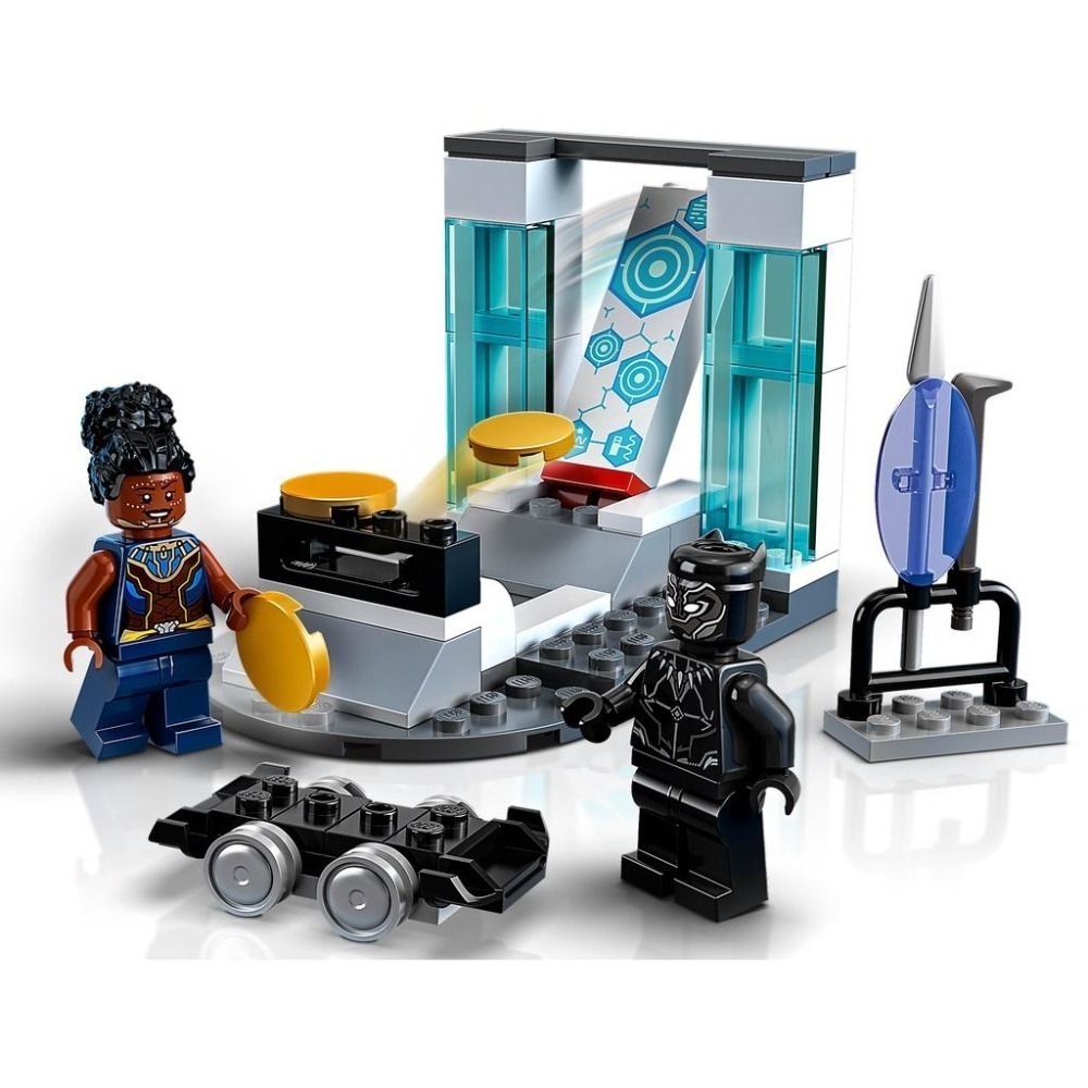 ［想樂］全新 樂高 LEGO 76212 超級英雄 Marvel 黑豹 Shuri＇s Lab-細節圖5