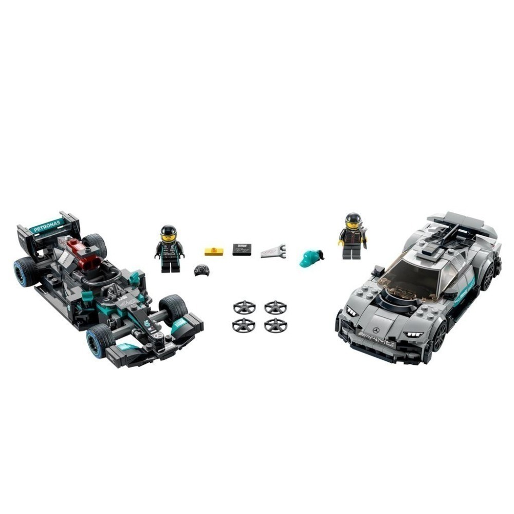 ［想樂］全新 樂高  LEGO 76909 Speed 賓士 Mercedes-AMG F1 W12 E & P 1-細節圖3