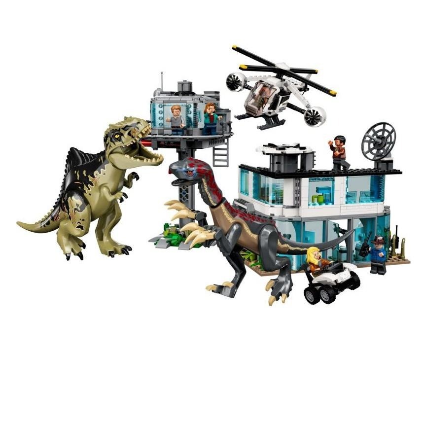 ［想樂］全新 樂高 Lego 76949 侏儸紀世界 Jurassic 巨型南美龍與鐮刀龍攻擊-細節圖3