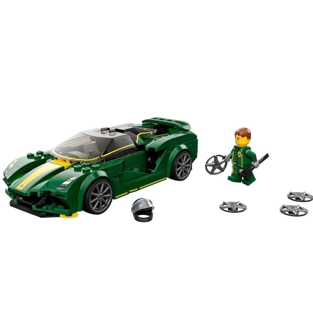 ［想樂］全新 樂高 Lego 76907 Speed 賽車 Lotus Evija-細節圖3