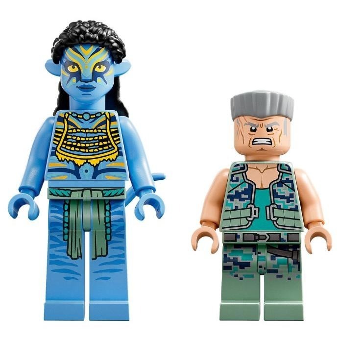 ［想樂］全新 樂高 LEGO 75571 阿凡達 Neytiri & Thanator vs. AMP Suit-細節圖4