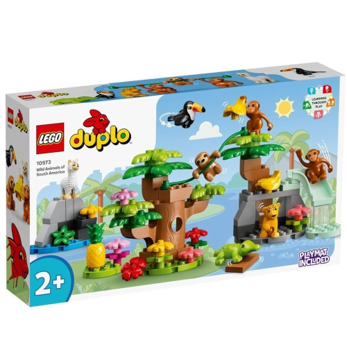 ［想樂］全新 樂高 LEGO 10973 德寶 Duplo 南美洲野生動物