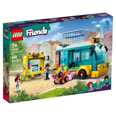 ［想樂］全新 樂高 LEGO 41759 Friends 好朋友 心湖城公車