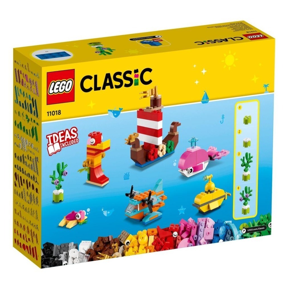 ［想樂］全新 樂高 Lego 11018 Classic 經典 創意海洋套裝-細節圖2