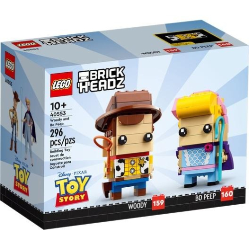 ［想樂］全新 樂高 Lego 40553 Brickheadz 玩具總動員 胡迪 牧羊女寶貝