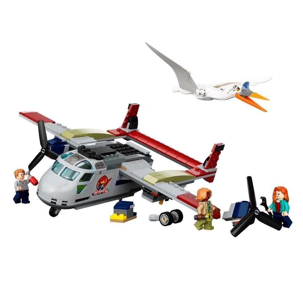 ［想樂］全新 樂高 Lego 76947 侏儸紀世界 Jurassic 風神翼龍飛機伏擊-細節圖3