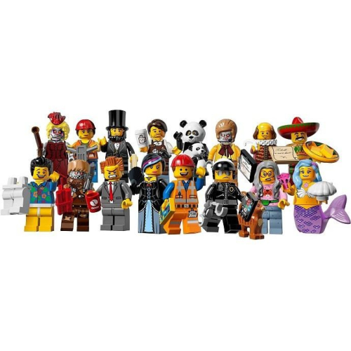 ［想樂］全新 樂高 LEGO 71004 樂高玩電影系列人偶包 Minifigures (一套16隻)