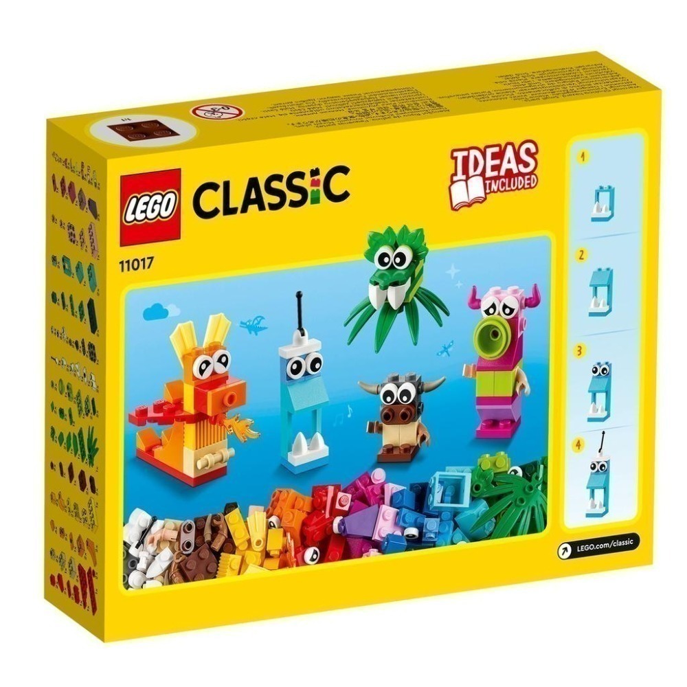 ［想樂］全新 樂高 Lego 11017 Classic 經典 創意怪獸套裝-細節圖2