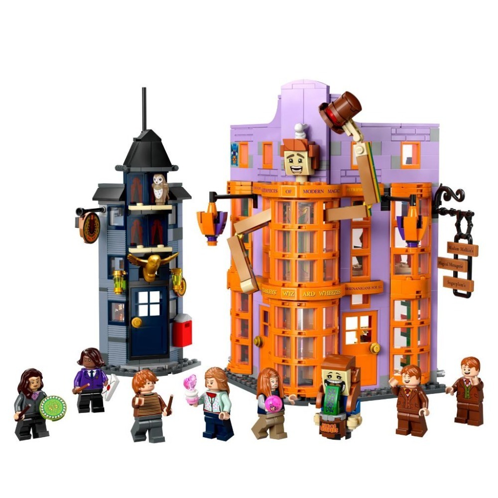 ［想樂］全新 樂高 LEGO 76422 Harry Potter 哈利波特 斜角巷 衛氏巫師法寶店-細節圖3