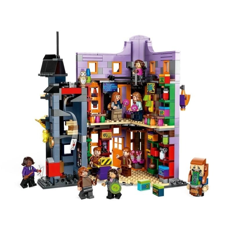 ［想樂］全新 樂高 LEGO 76422 Harry Potter 哈利波特 斜角巷 衛氏巫師法寶店-細節圖4