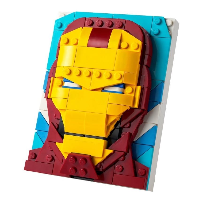 ［想樂］全新 樂高 Lego 40535 Brick Sketches Marvel 漫威 鋼鐵人-細節圖3