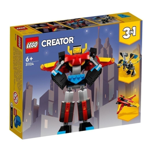 ［想樂］全新 樂高 Lego 31124 Creator 三合一 超級機器人