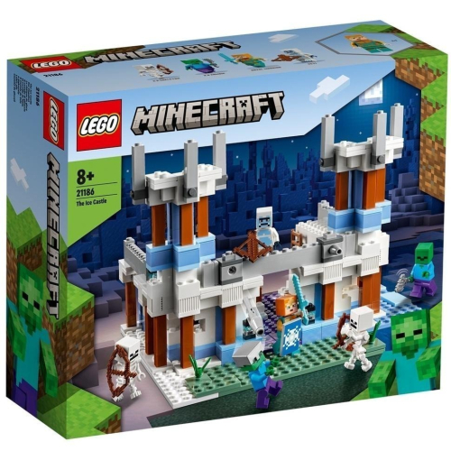 ［想樂］全新 樂高 LEGO 21186 Minecraft 冰雪城堡 (盒損)