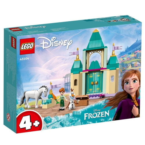 ［想樂］全新 樂高 LEGO 43204 迪士尼 冰雪奇緣 安娜和雪寶的歡樂城堡