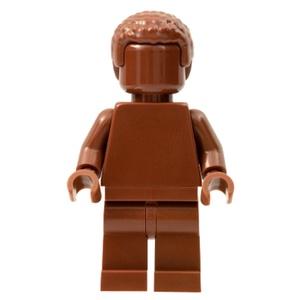 ［想樂］『人偶』全新 樂高 Lego TLS101 素色人偶 咖啡色 (40516)