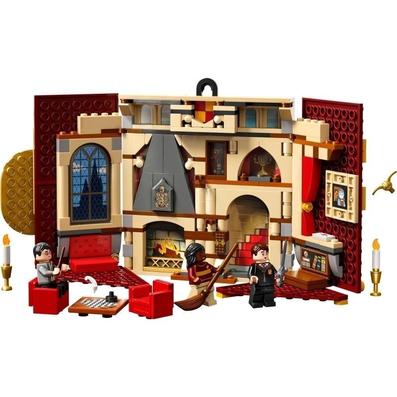 ［想樂］『拆賣』全新 樂高 Lego 76409 76410 76411 76412 學院旗幟 場景 不含人偶及其配件-細節圖3