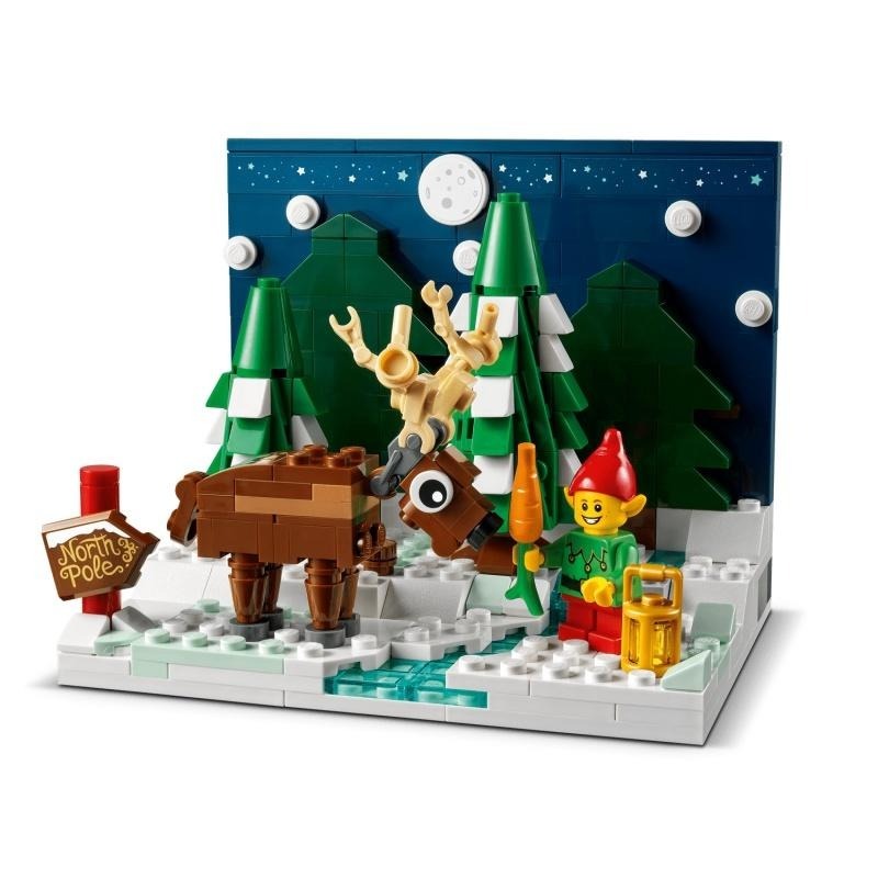 ［想樂］全新 樂高 Lego 40484 聖誕節 聖誕老公公的前院 Santa’s Front Yard-細節圖2