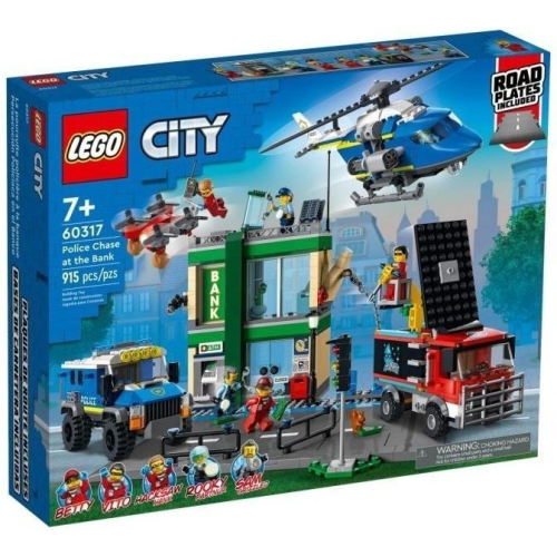 ［想樂］全新 樂高 Lego 60317 City 城市 銀行警匪追逐戰
