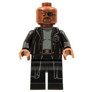 ［想樂］『人偶』全新 樂高 Lego SH585B 超級英雄 尼克福瑞 Nick Fury (76184 76216)