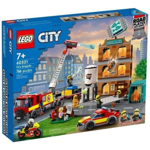 ［想樂］全新 樂高 Lego 60321 City 城市 消防隊