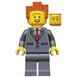［想樂］『人偶』全新 樂高 Lego TLM095 樂高玩電影 總裁 President Business (70818)