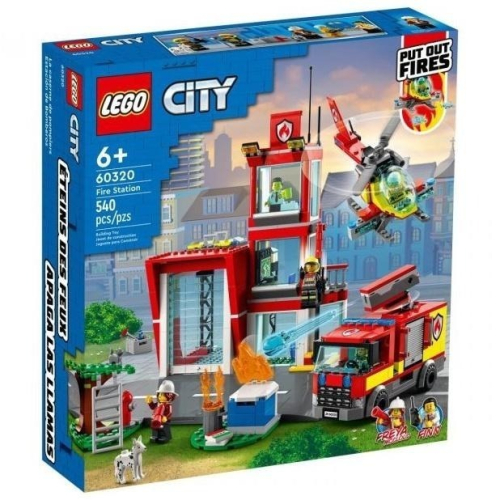［想樂］全新 樂高 Lego 60320 City 城市 消防局