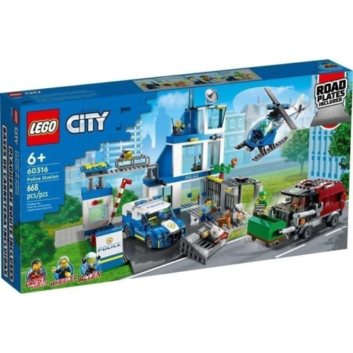 ［想樂］全新 樂高 Lego 60316 City 城市 城市警察局