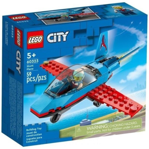 ［想樂］全新 樂高 Lego 60323 City 城市 特技飛機