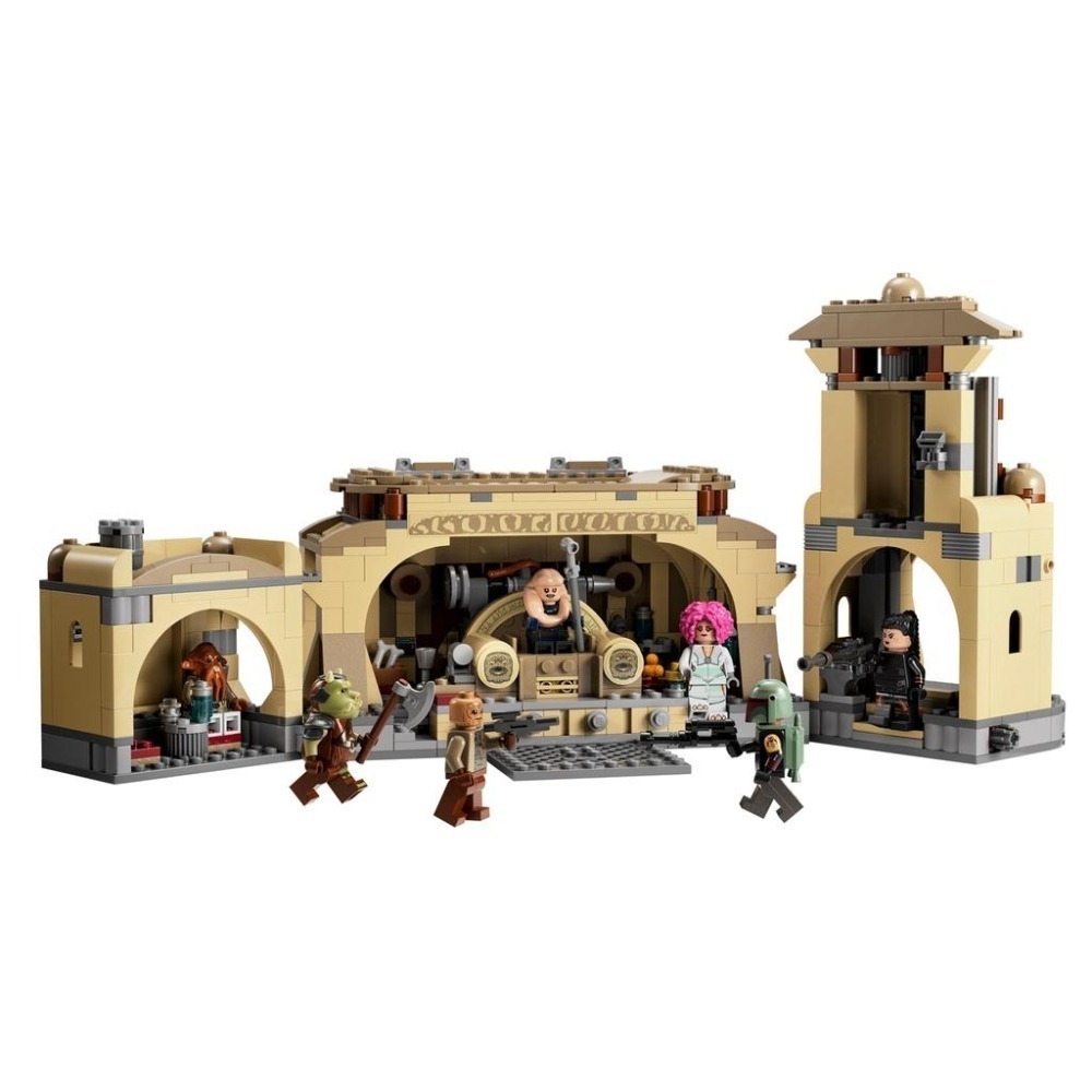 ［想樂］全新 樂高 Lego 75326 Star Wars 星戰 星際大戰 波巴·費特的王座室-細節圖3