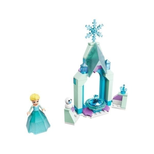［想樂］全新 樂高 Lego 43199 Disney Princess 迪士尼 冰雪奇緣 艾莎的城堡庭院-細節圖4