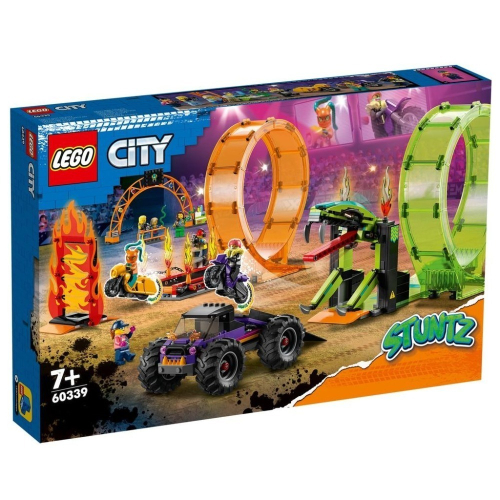 ［想樂］全新 樂高 LEGO 60339 City 城市 Stuntz 雙重環形跑道競技場