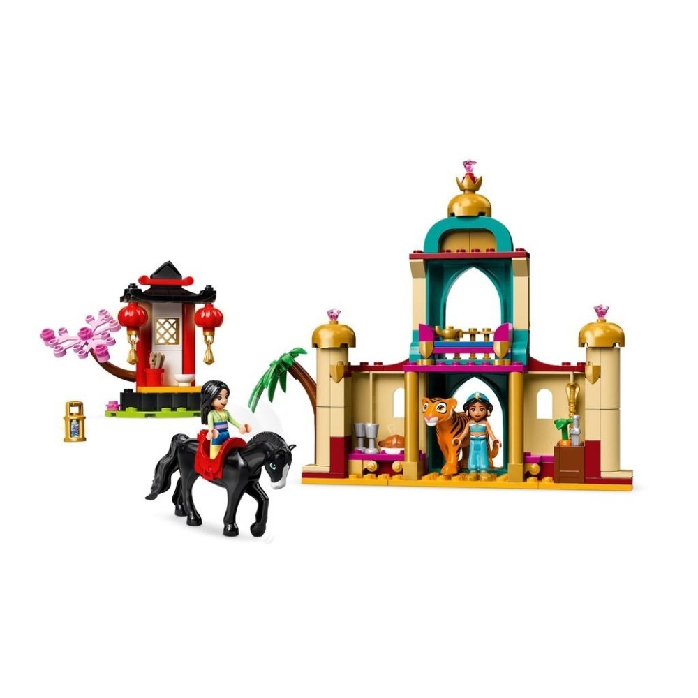 ［想樂］全新 樂高 Lego 43208 Disney Princess 迪士尼 茉莉和花木蘭的精彩冒險-細節圖4