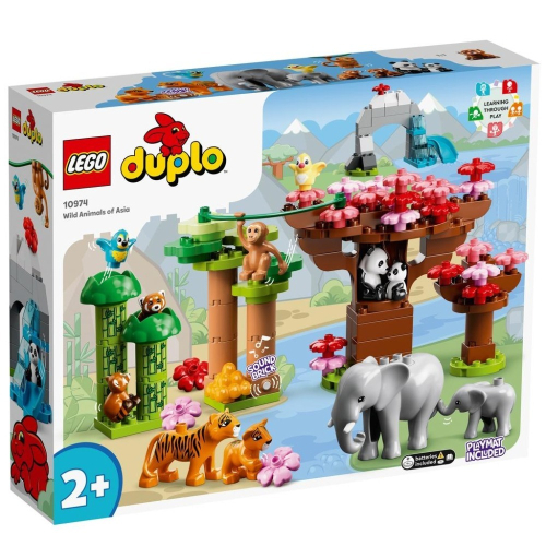 ［想樂］全新 樂高 LEGO 10974 德寶 Duplo 亞洲野生動物
